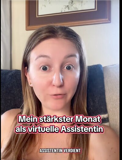 Mein stärkster Monat als virtuelle Assistentin